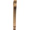 Ekena Millwork Legacy Slat Smooth Bracket, Western Red Cedar, 3 1/2"W x 38"D x 42"H BKT04X38X42LEC06SWR - alternate 3